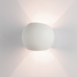 Olympia Sphere Gypsum Wall Light